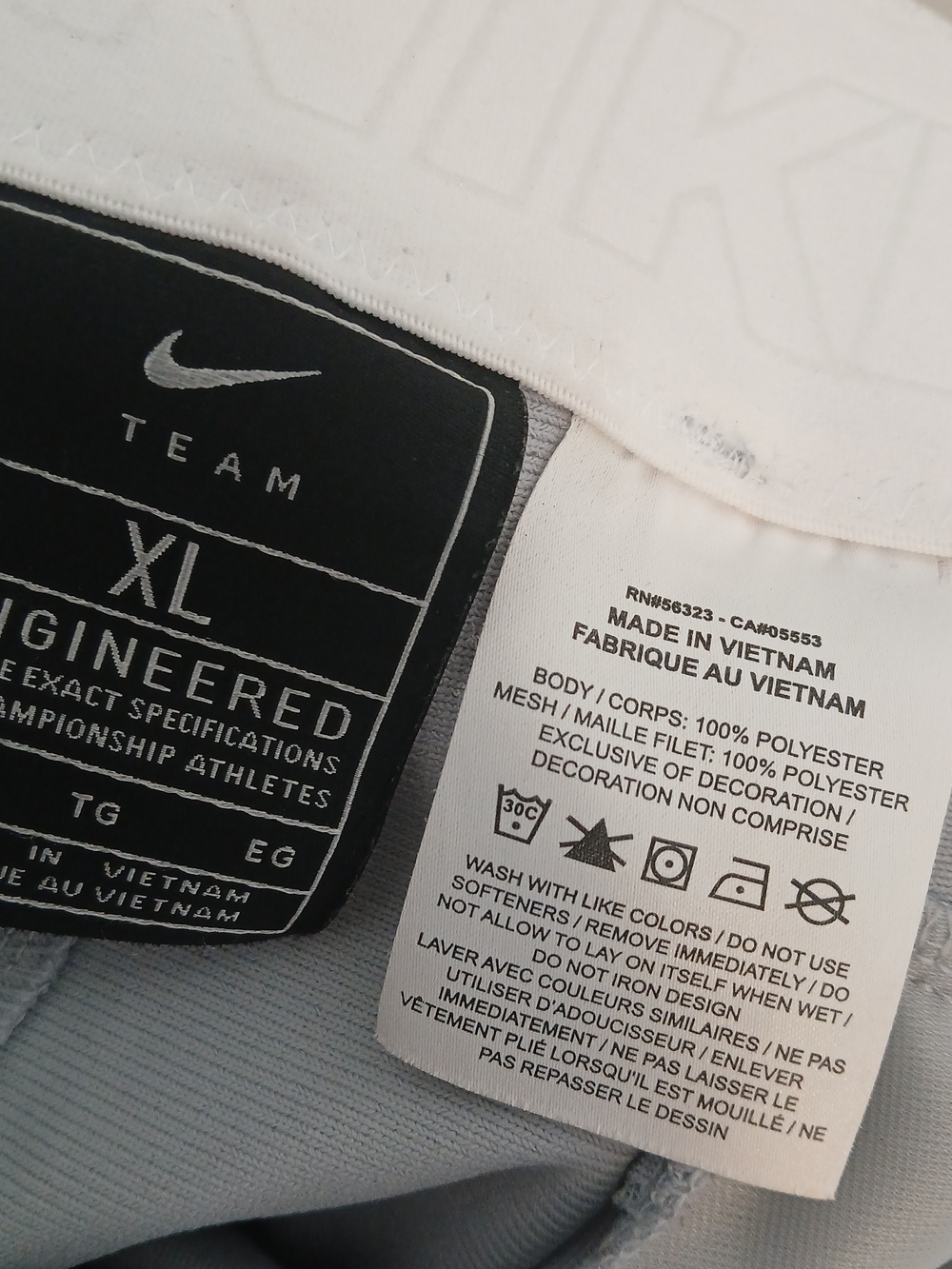 Nike Men’s Gray XL Baseball Athletic Pants - Picture 5 of 5